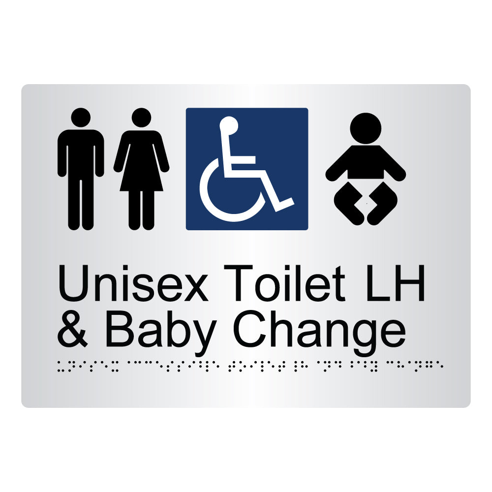 Unisex Accessible Toilet LH And Baby Change