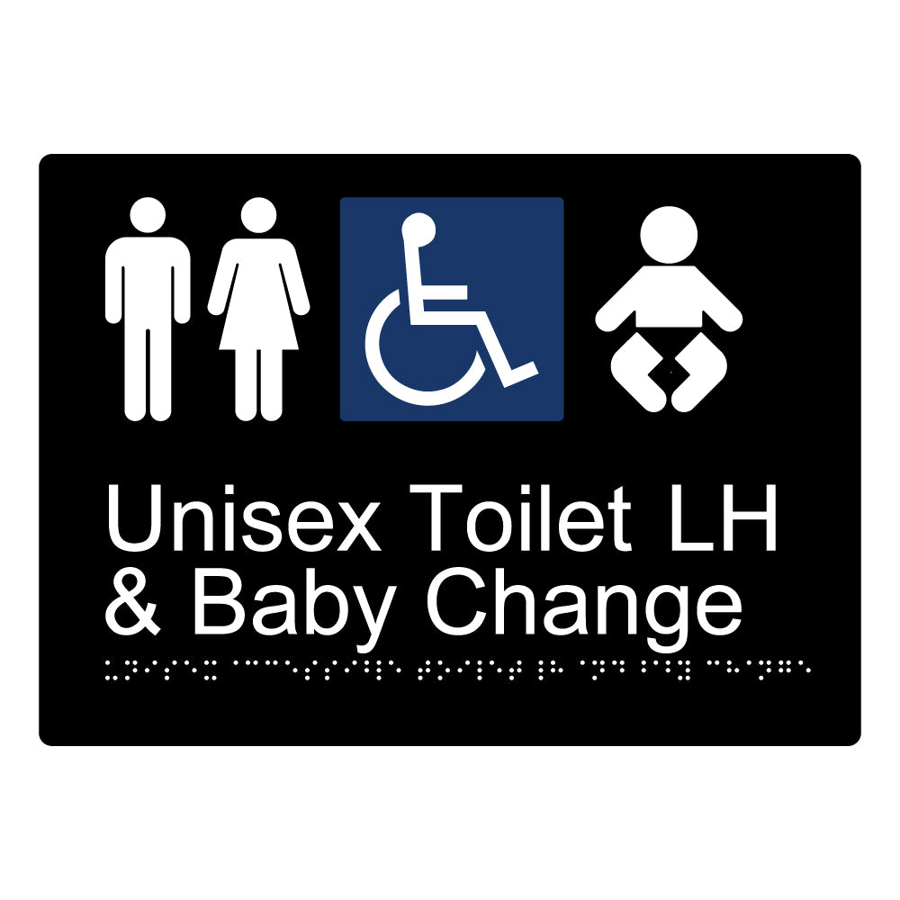 Unisex Accessible Toilet LH And Baby Change