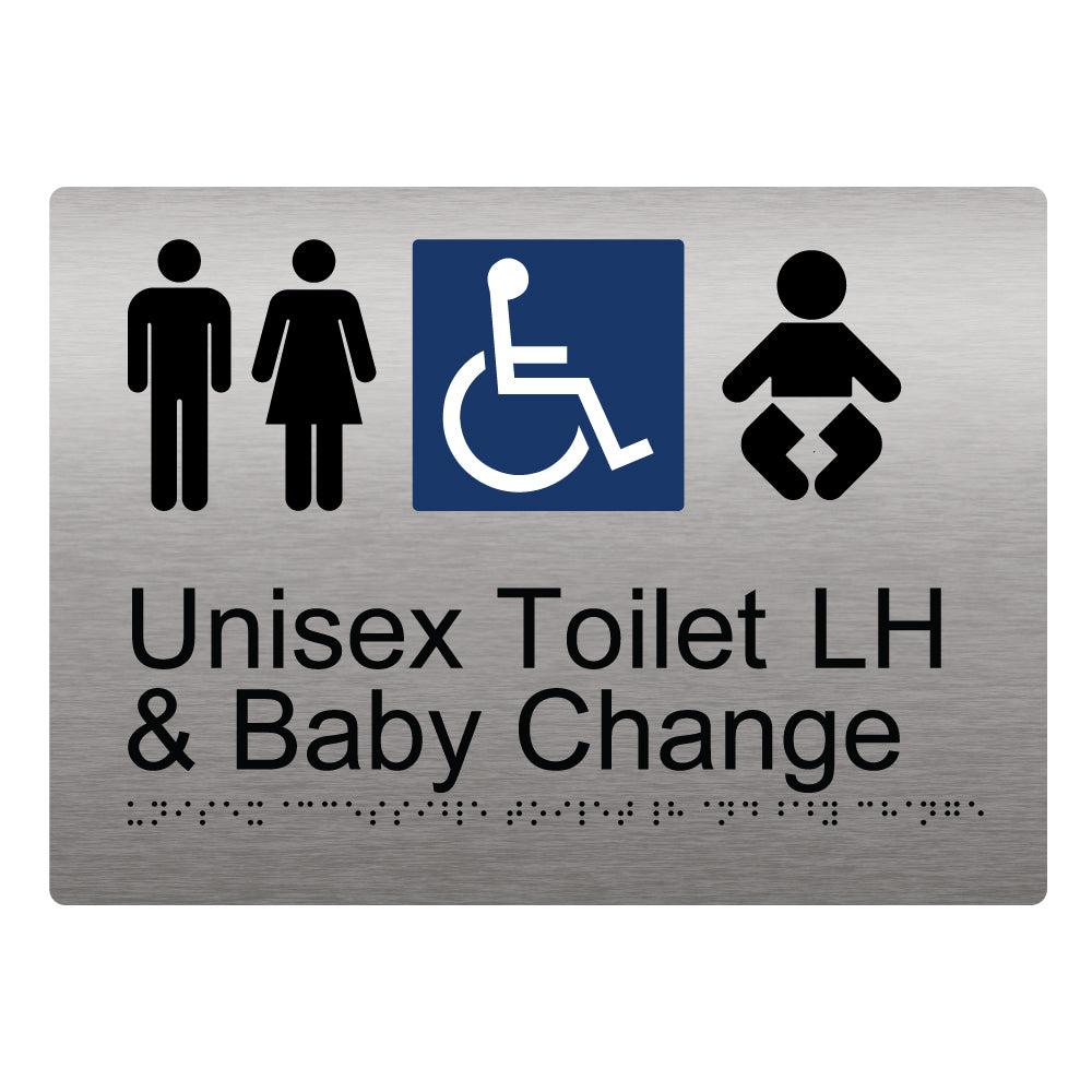 Unisex Accessible Toilet LH And Baby Change