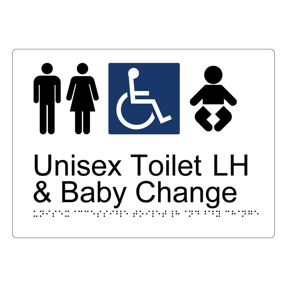 Unisex Accessible Toilet LH And Baby Change