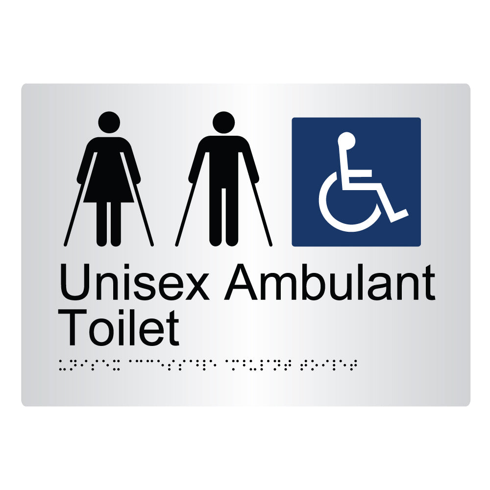 Unisex Accessible Ambulant Toilet