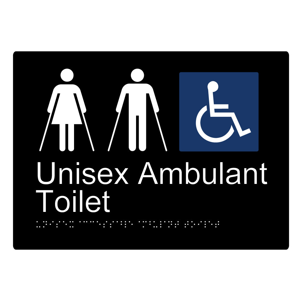 Unisex Accessible Ambulant Toilet