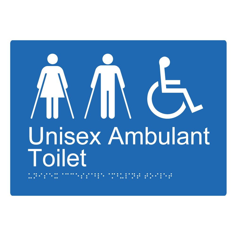 Unisex Accessible Ambulant Toilet
