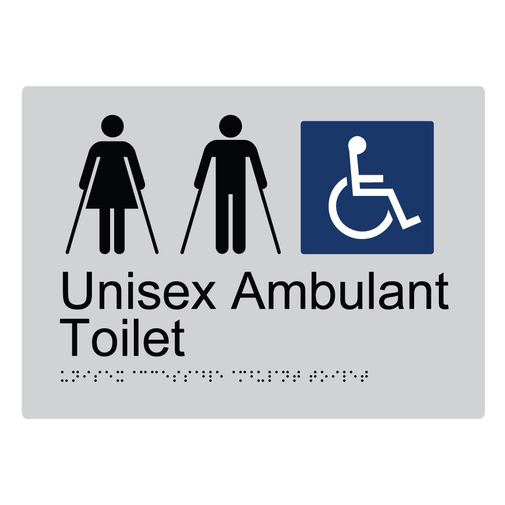 Unisex Accessible Ambulant Toilet