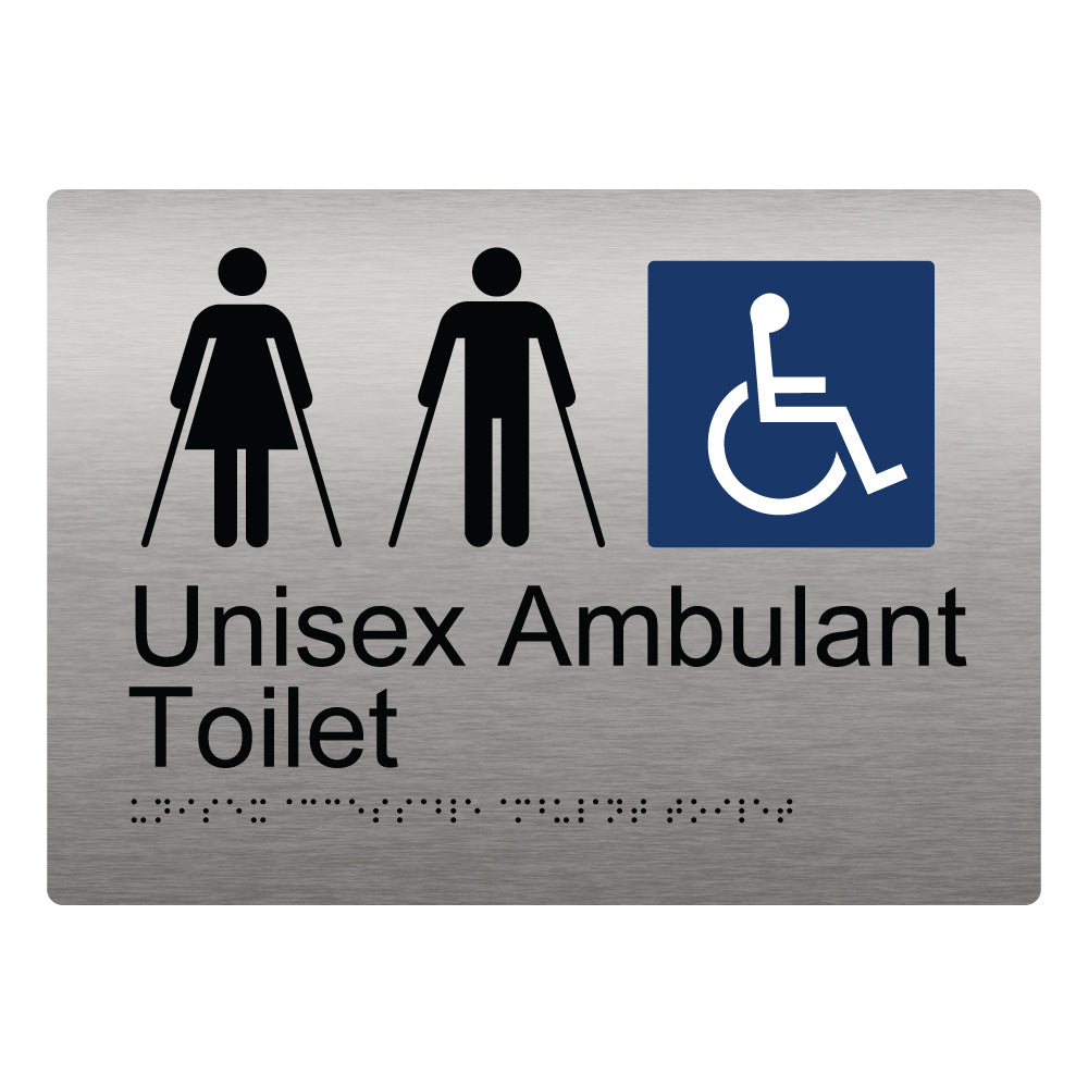 Unisex Accessible Ambulant Toilet