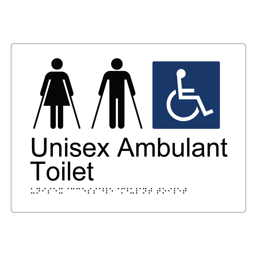 Unisex Accessible Ambulant Toilet