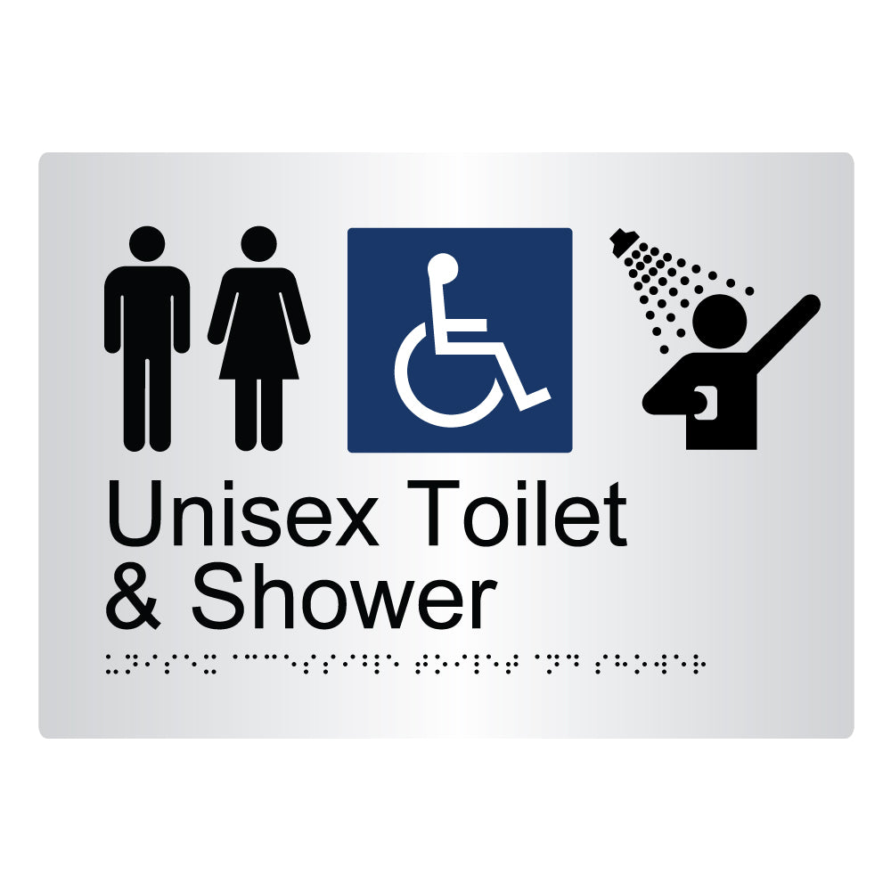 Unisex Accessible Toilet And Shower