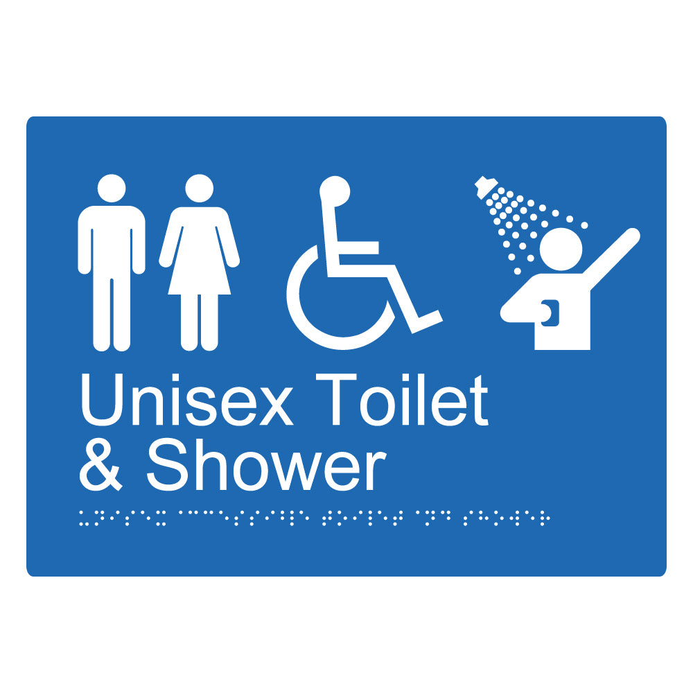 Unisex Accessible Toilet And Shower