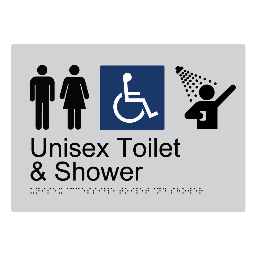 Unisex Accessible Toilet And Shower