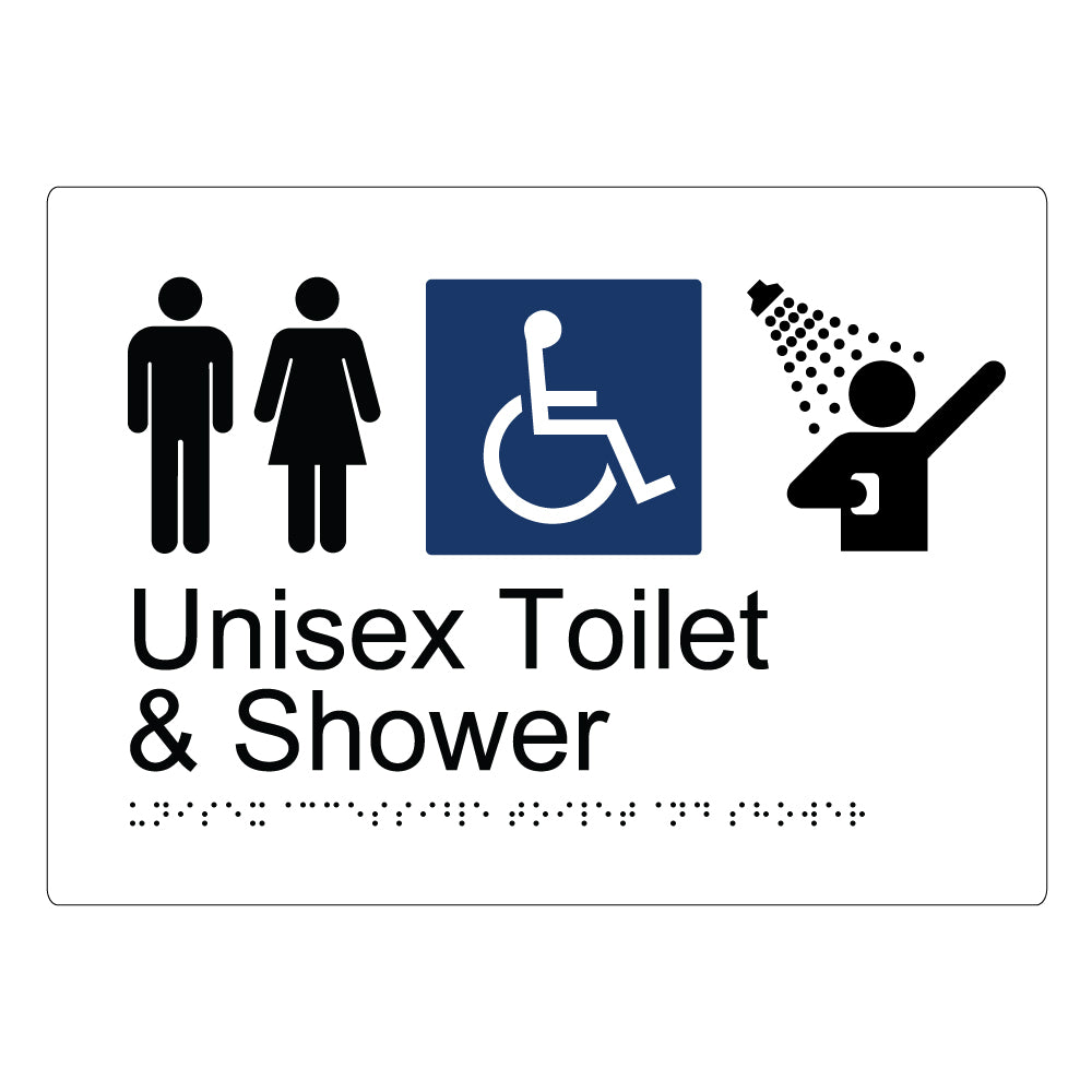 Unisex Accessible Toilet And Shower