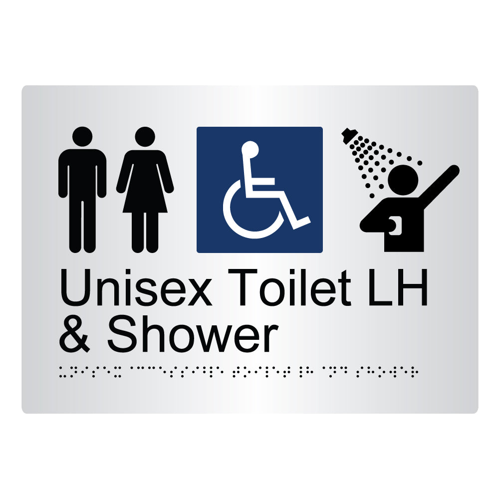Unisex Accessible Toilet LH And Shower