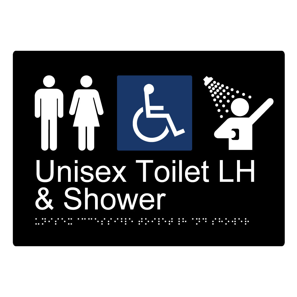 Unisex Accessible Toilet LH And Shower