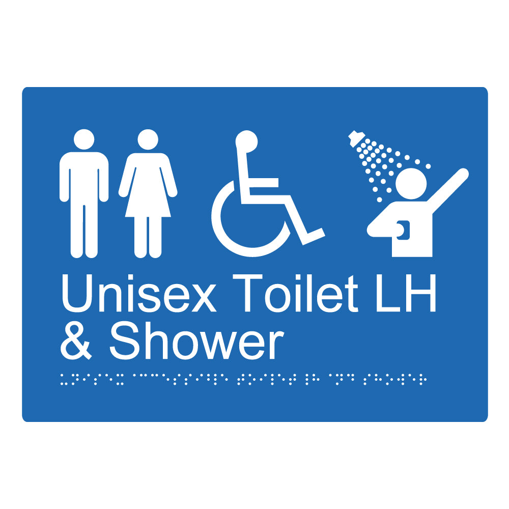 Unisex Accessible Toilet LH And Shower