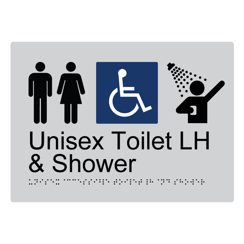 Unisex Accessible Toilet LH And Shower