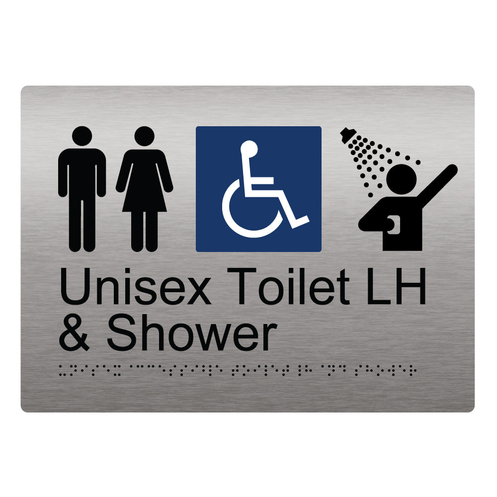 Unisex Accessible Toilet LH And Shower