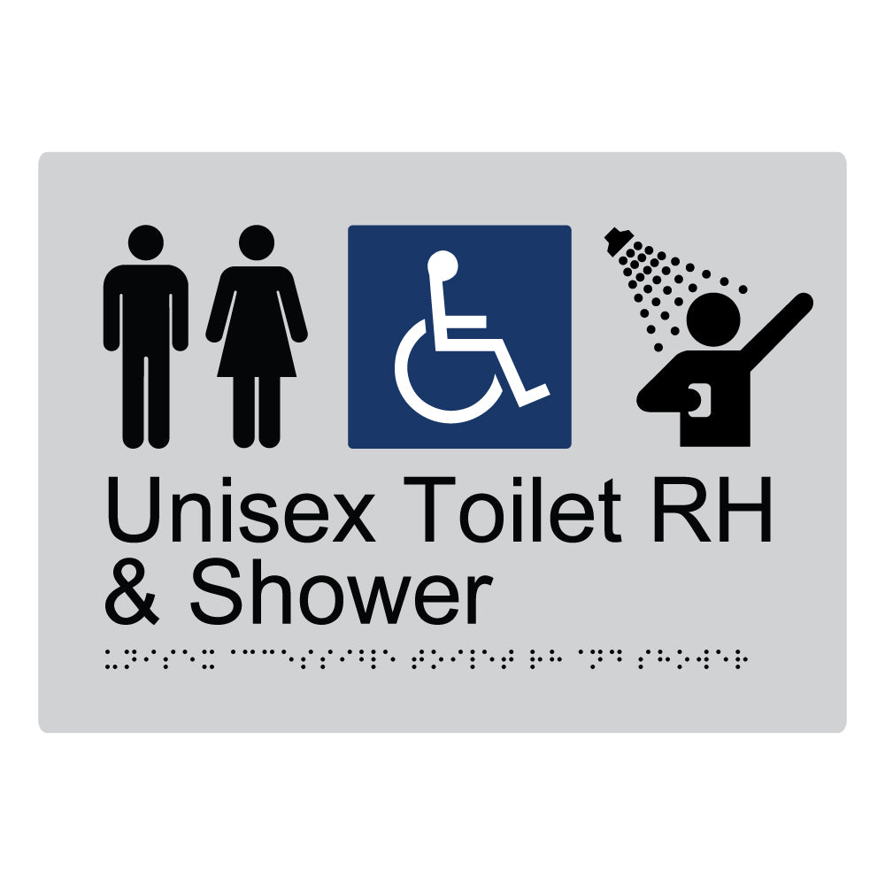 Unisex Accessible Toilet RH And Shower