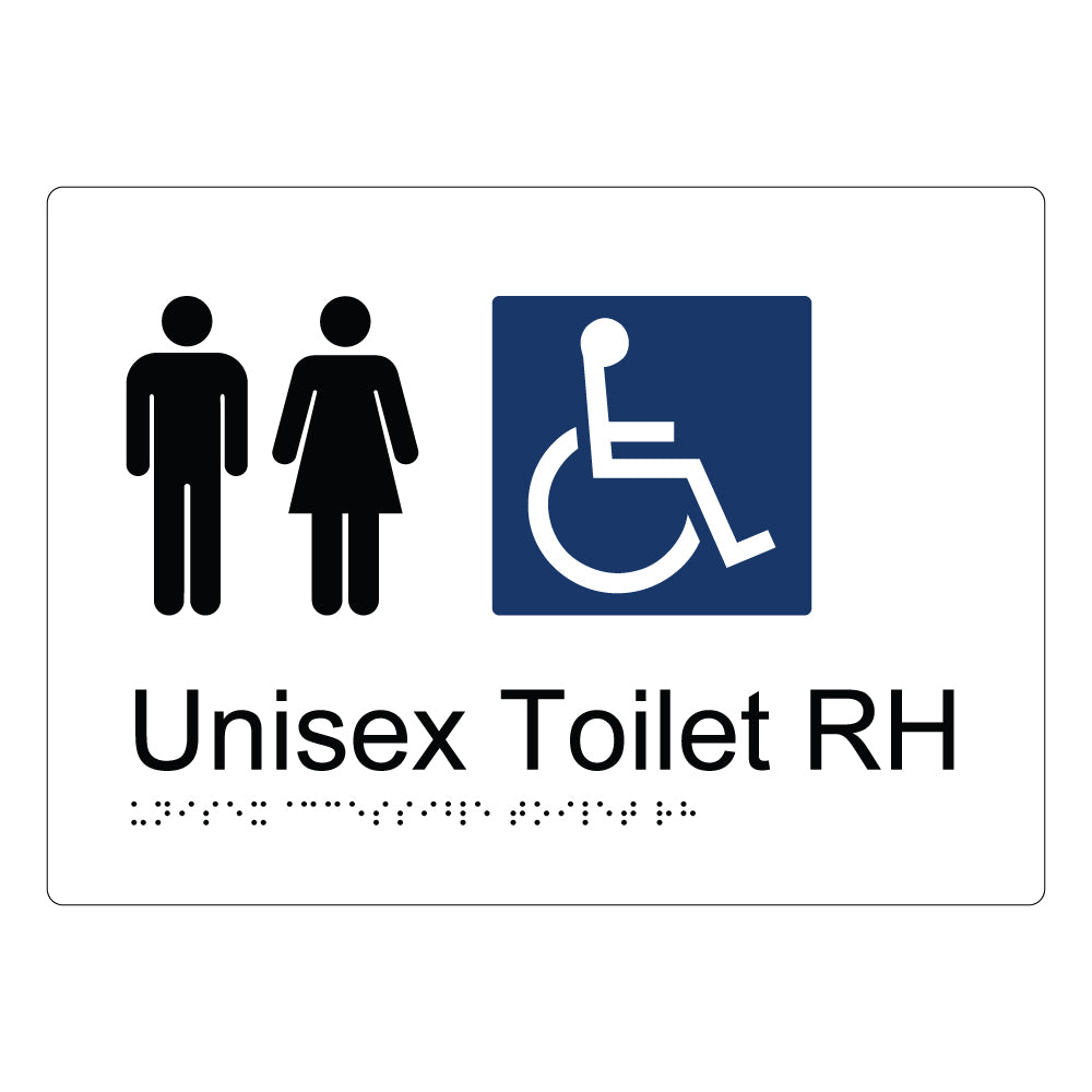 Unisex Accessible Toilet RH