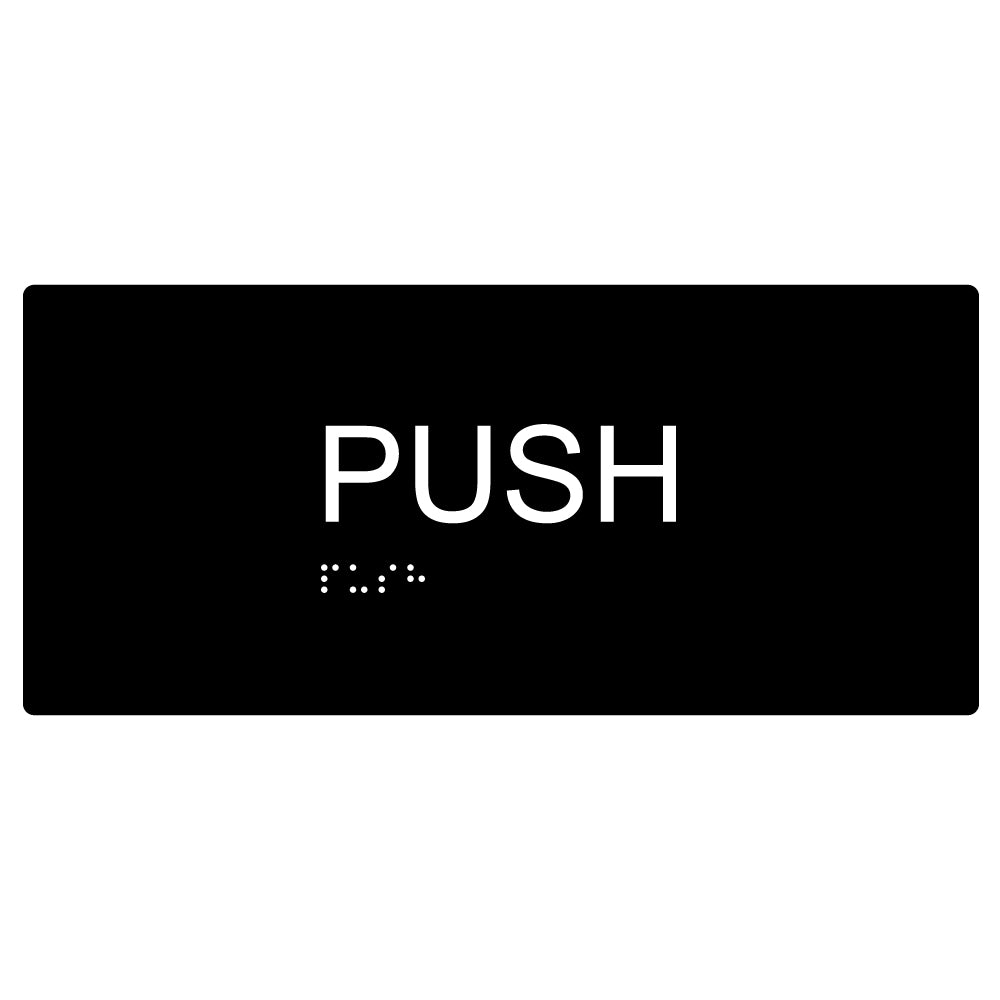 Push Braille and Tactile Sign | Australian made – Prosign Braille