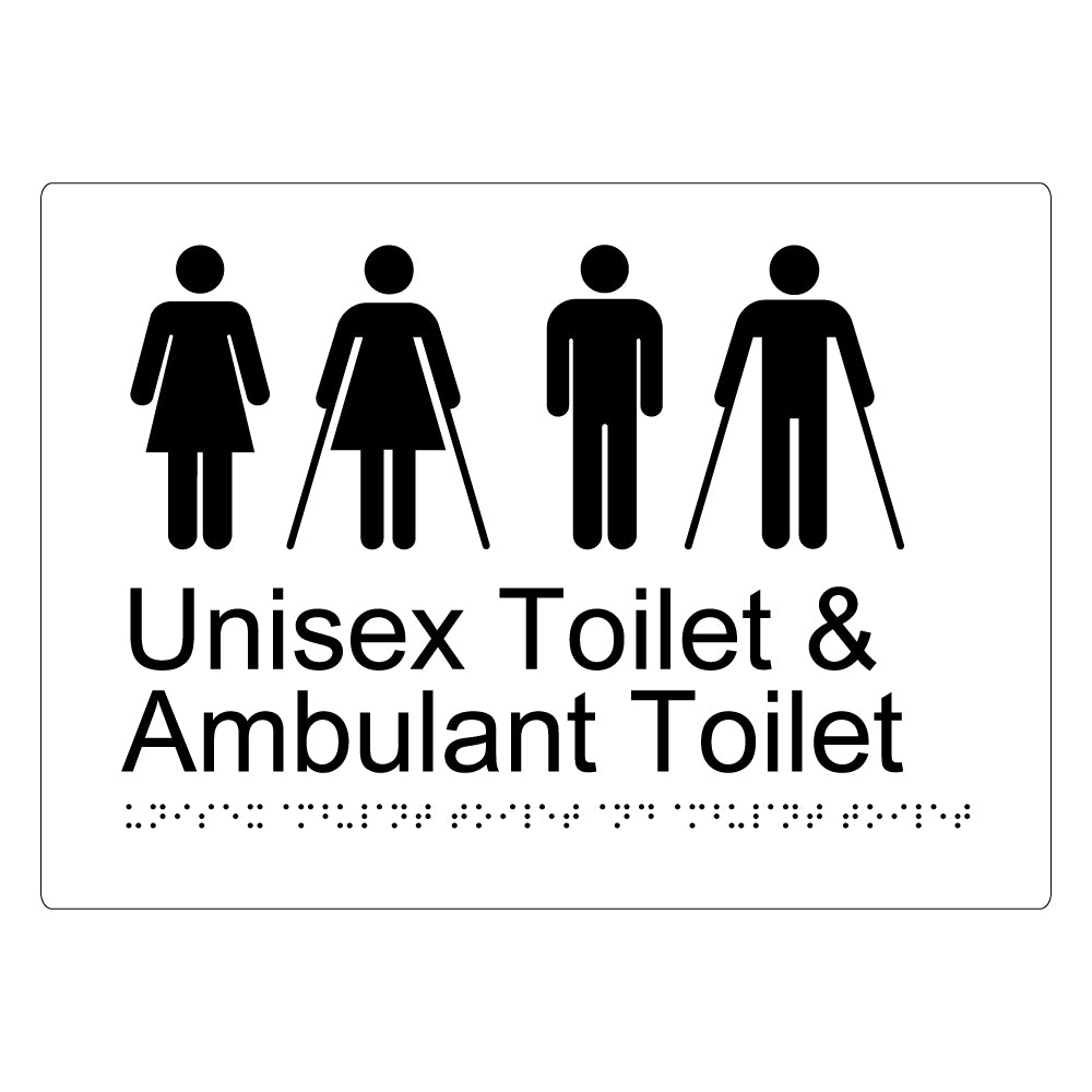 Unisex Toilet And Ambulant Toilet